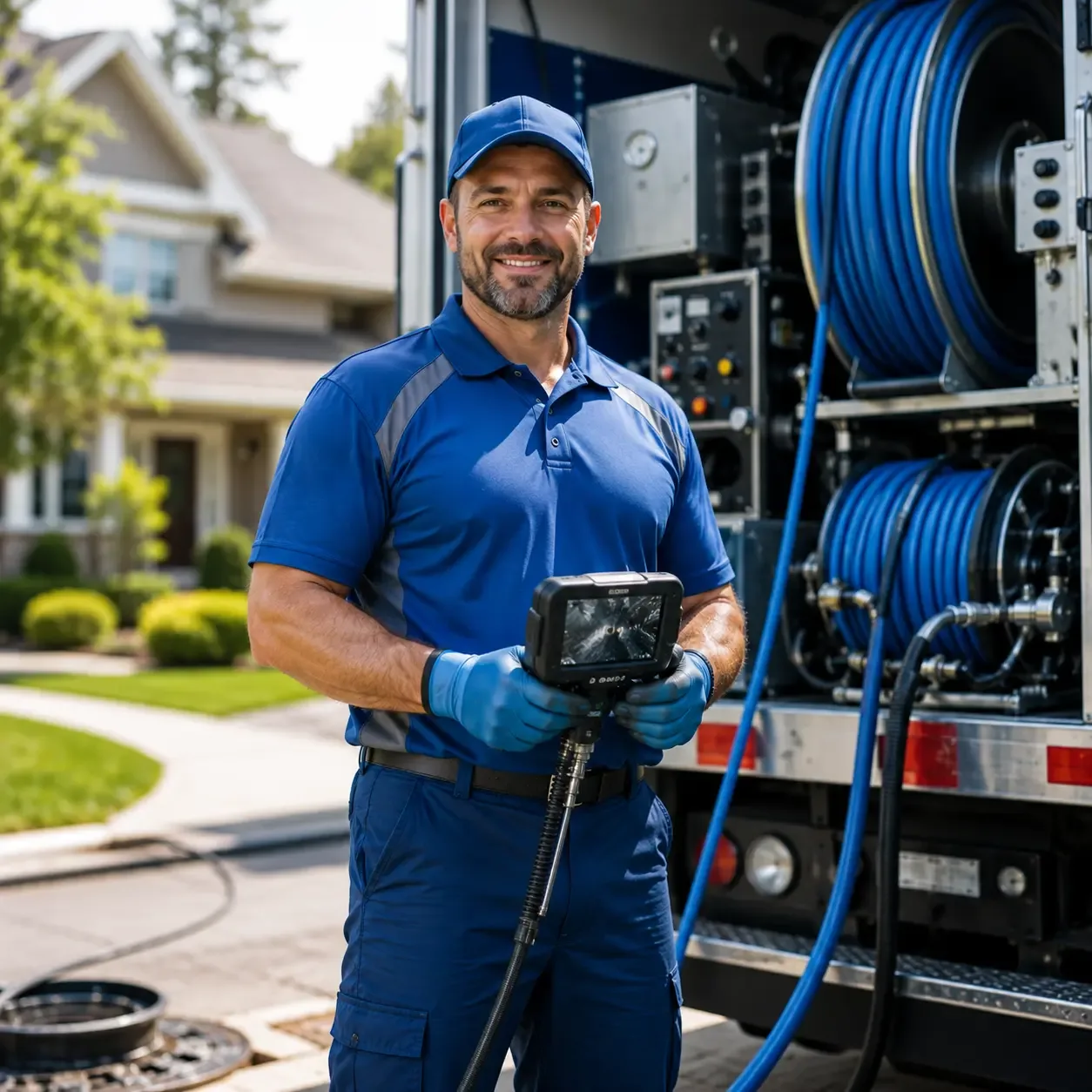 Local outdoor drain cleaning specialists in Mayville, MI